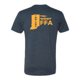 Tri-West FFA - Short Sleeve Tee - Unisex - Midnight Navy