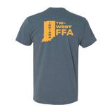 Tri-West FFA - Short Sleeve Tee - Unisex - Indigo