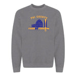 Tri County Farm 2 Fork - Adult Crewneck - Graphite Heather
