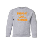 Tri County Farm 2 Fork - Youth Crew - Sport Grey
