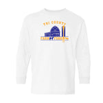 Tri County Farm 2 Fork - Youth Long Sleeve - White