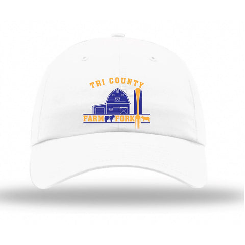 Tri County Fark 2 Fork - 220 Hat - White