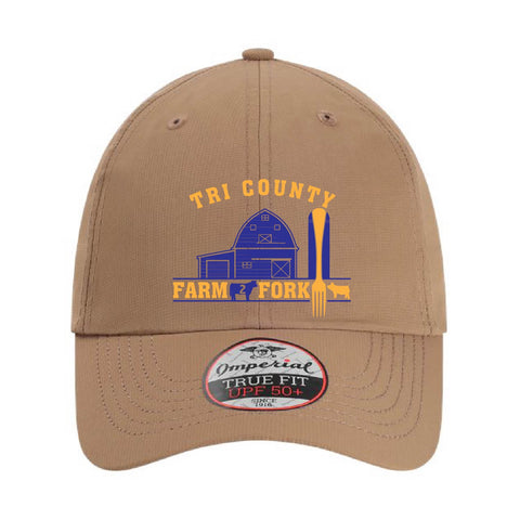 Tri County Fark 2 Fork - X210P Hat - Walnut