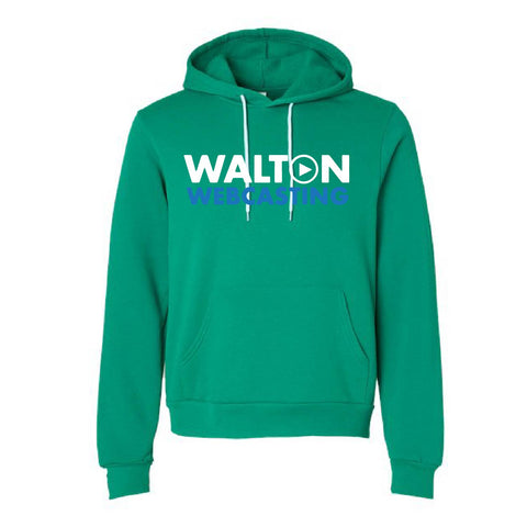 Walton Webcasting 2025 - Sponge Fleece Hoodie - Unisex - Kelly