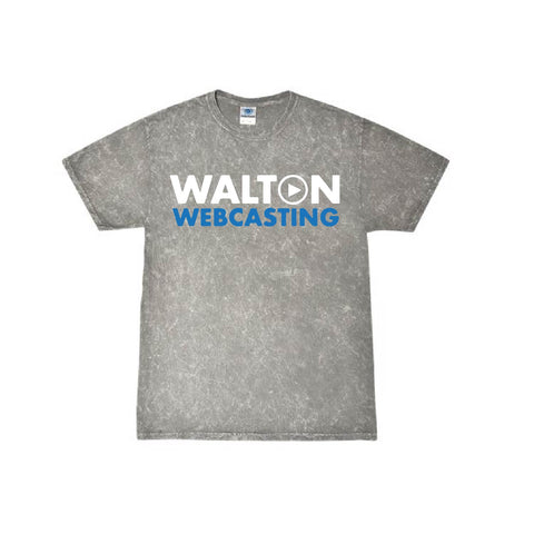 Walton Webcasting 2025 - Mineral Wash Tee - Unisex - Mineral Grey