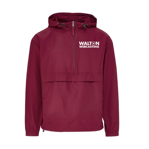 Walton Webcasting 2025 - Pioneer Packable - Unisex - Maroon