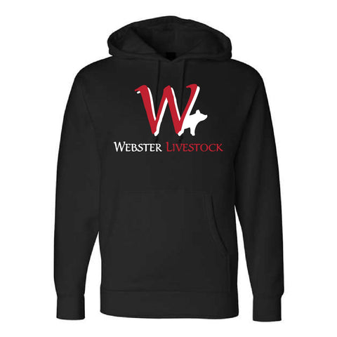 Webster Livestock - Heavyweight Hoodie - Unisex - Black