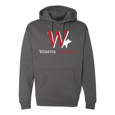 Webster Livestock - Heavyweight Hoodie - Unisex - Charcoal