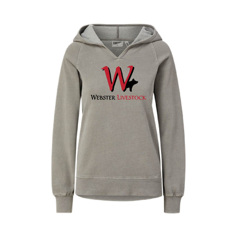 Webster Livestock - Coastal Color Hoodie - Womens  - Hazy Days