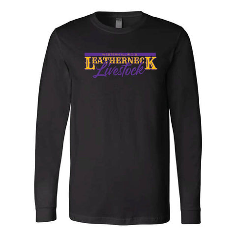 Leatherneck Livestock - Adult Long Sleeve Shirt - Black