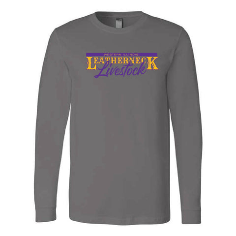 Leatherneck Livestock - Adult Long Sleeve Shirt - Asphalt
