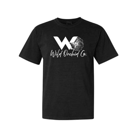 Wild Orchid Co - Garment-Dyed Tee - Unisex - Black