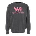 Wild Orchid Co - Pigment Dyed Crewneck - Unisex - Pigment Black