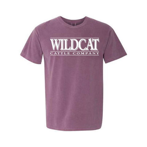 Wildcat 25 - Garment Dyed Tee - Unisex - Berry