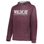 Wildcat 25 - Performance Hoodie - Unisex - Maroon Heather