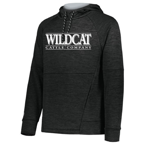 Wildcat 25 - Performance Hoodie - Unisex - Black Heather