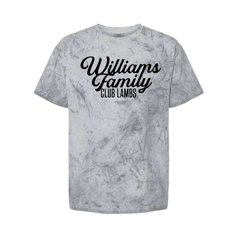 Williams Family Club Lambs - Colorblast Tee - Unisex - Smoke