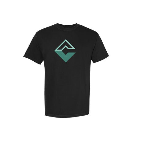 Diamond C Genetics - 2025 - Garment-Dyed Heavyweight Short Sleeve T-Shirt - Black - Adult/Unisex