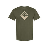 Diamond C Genetics - 2025 - Garment-Dyed Heavyweight Short Sleeve T-Shirt - Sage - Adult/Unisex