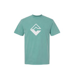 Diamond C Genetics - 2025 - Garment-Dyed Heavyweight Short Sleeve T-Shirt - Seafoam - Adult/Unisex