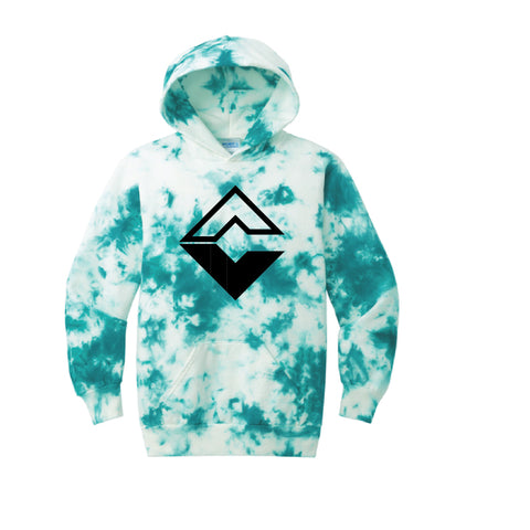 Diamond C Genetics - 2025 - Tie-Dye Sweatshirt - Teal - Youth