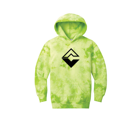 Diamond C Genetics - 2025 - Tie-Dye Sweatshirt - Lime - Youth