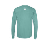 Diamond C Genetics - 2025 - Garment-Dyed Heavyweight Long Sleeve T-Shirt - Seafoam - Adult/Unisex