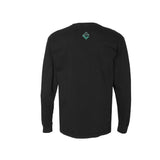 Diamond C Genetics - 2025 - Garment-Dyed Heavyweight Long Sleeve T-Shirt - Black - Adult/Unisex