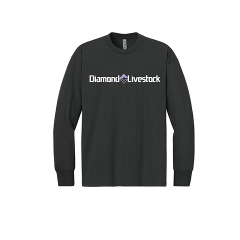 Diamond C Livestock - 2025 - Heavyweight Long Sleeve - Graphite - Adult/Unisex