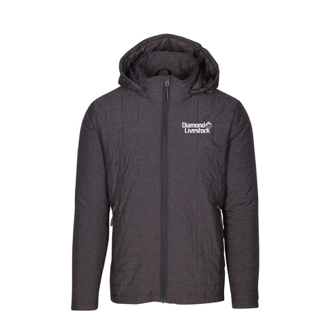 Diamond C Livestock - 2025 - Puffer Jacket - Steel Gray - Adult/Unisex