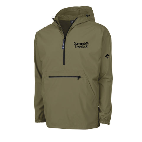 Diamond C Livestock - 2025 - Windbreaker - Olive - Adult/Unisex