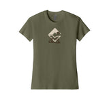 Diamond C Livestock - 2025 - CVC Relaxed T-Shirt - Military Green - Womens - Collective