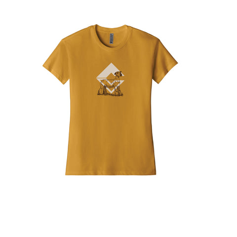 Diamond C Livestock - 2025 - CVC Relaxed T-Shirt - Antique Gold - Womens - Collective