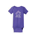 Diamond C Livestock - 2025 - Baby Rib Bodysuit- Purple - Infant - Collective
