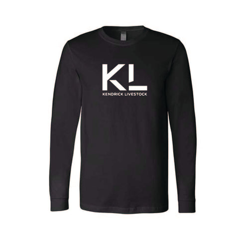 Kendrick Livestock - Jersey Long Sleeve Tee - Unisex - Black