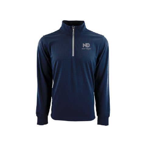 Novel Designs - Adult Grid Pullover - Navy