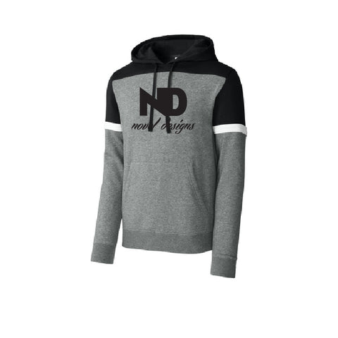 Novel Designs - Adult Hoodie - Black/Vintage Heather