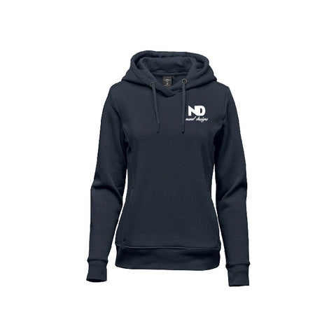 Novel Designs - Womens Hoodie - Navy