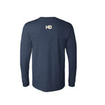 Novel Designs - Adult Long Sleeve - Heather Navy