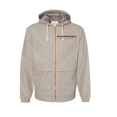 Pickinpaugh 2025 - Vintage Hooded Rain Jacket - Adult/Unisex - Khaki