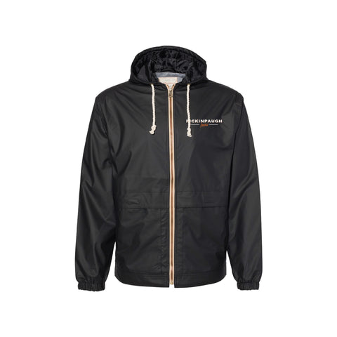 Pickinpaugh 2025 - Vintage Hooded Rain Jacket - Adult/Unisex - Black