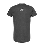 Pruitt 25 - Fine Jersey Tee - Youth & Adult - Heather Charcoal