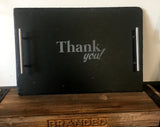 Engraved Slate Cheese Serving Tray