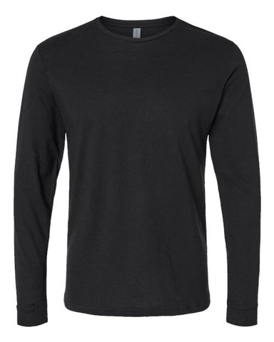 Branded  - Next Level CVC Long Sleeve T-Shirt - 6211 - Black - Unisex