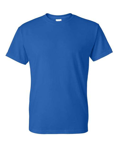 Branded - Gildan DryBlend T-Shirt - 8000 - Royal - Adult XL
