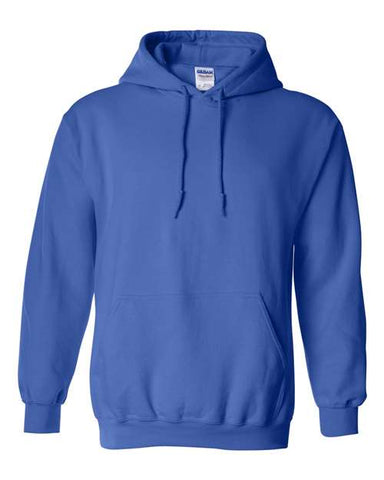 Branded - Gildan Heavy Blend Hooded Sweatshirt - 18500 - Royal - Unisex