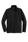 Branded  - Port Authority¨ Textured Soft Shell Jacket - J705 - Black  - Unisex