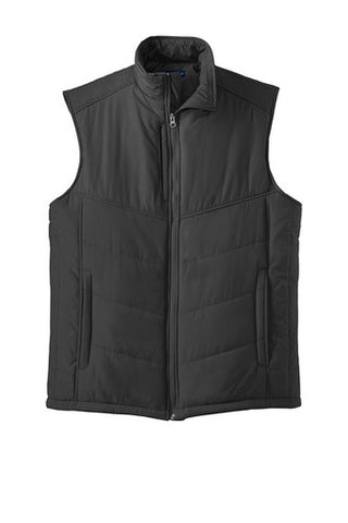 Branded  - Port Authority Puffy Vest - J709 - Black - Unisex - Adult L