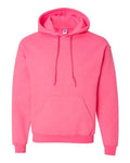 Branded - Gildan Heavy Blend Hooded Sweatshirt - 18500 - Safety Pink - Adult XL