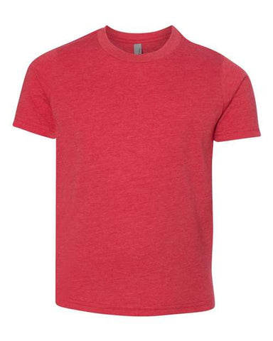 Branded  - Next Level CVC T-Shirt - 3312 - Red - Youth M